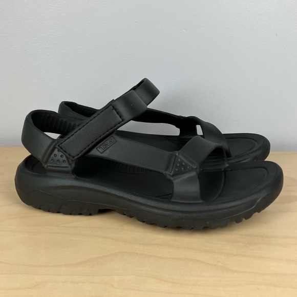 Teva Women’s Size 8.0 Hurricane Drift EVA Triple Black Sport Water Sandals - Picture 1 of 10